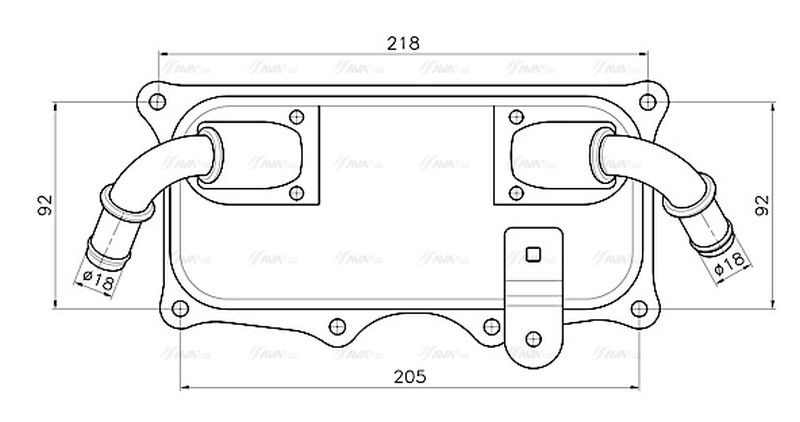 AVA Oil Cooler PR3101