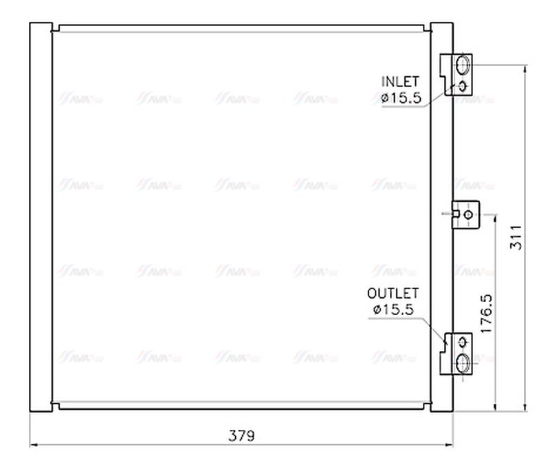AVA Aircon Condenser PR5105