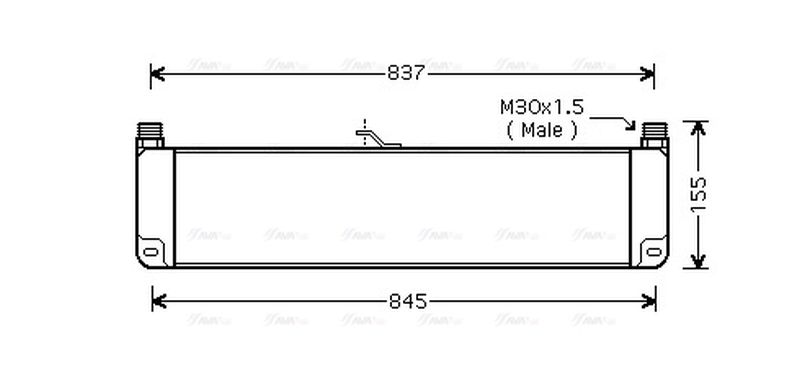 AVA Oil Cooler RE3027