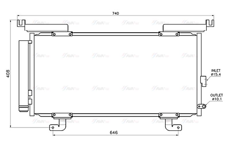 AVA Aircon Condenser SU5117D