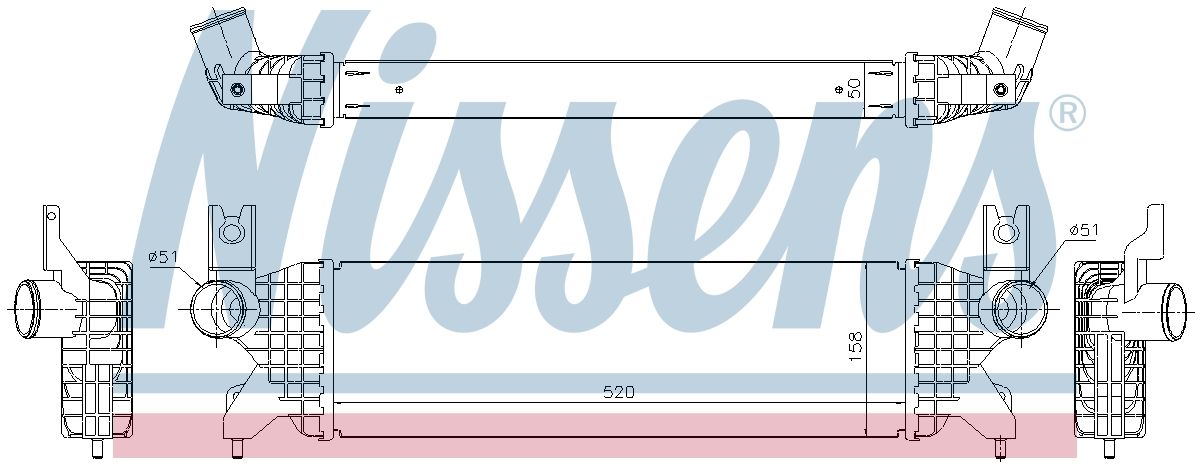 AVA Charge Air Intercooler SZ4170