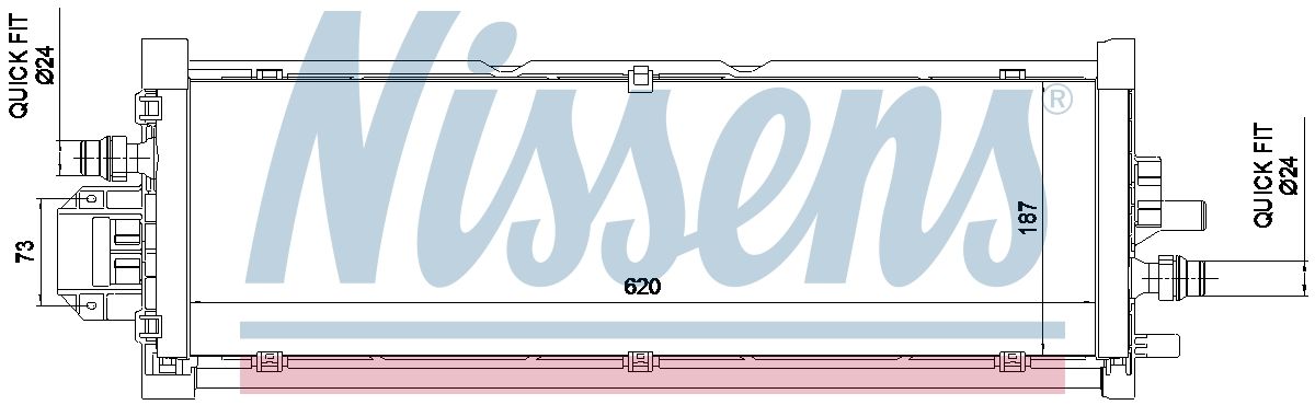 AVA Coolant Radiator TE2002