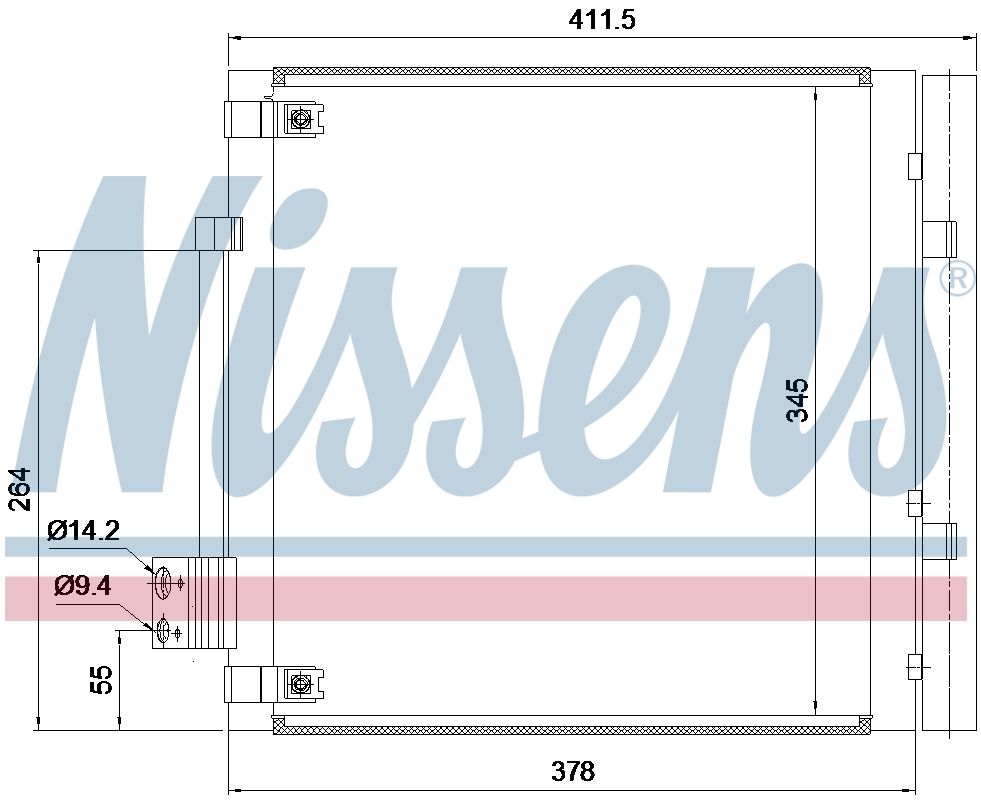 AVA Aircon Condenser TE5005D
