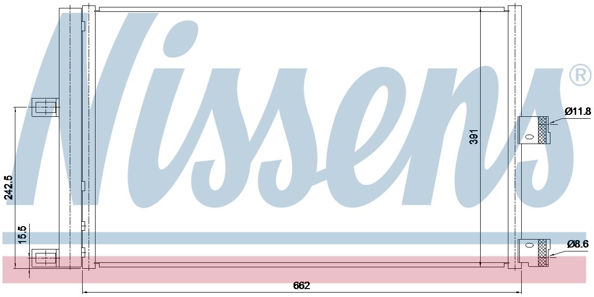 AVA Aircon Condenser TE5007D