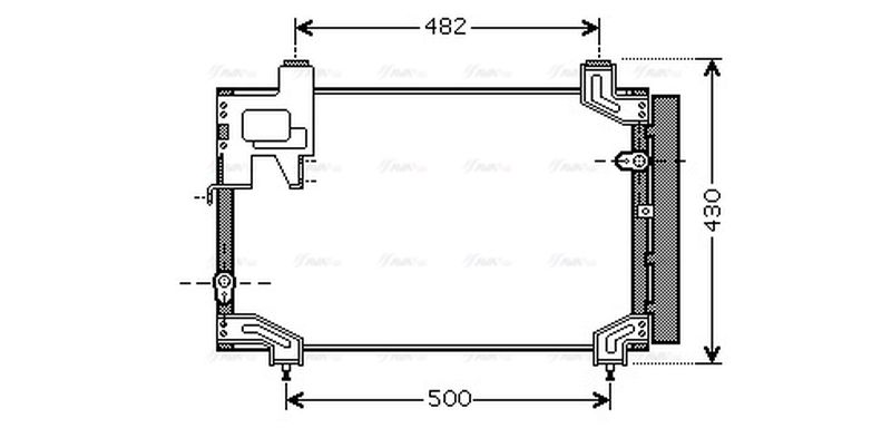 AVA Aircon Condenser TO5394D