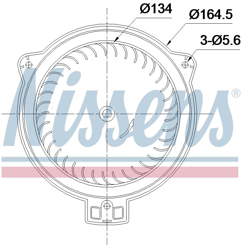 AVA Cabin Fan Blower Motor TO8811