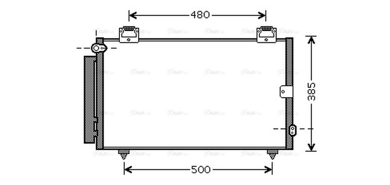 AVA Aircon Condenser TOA5594D