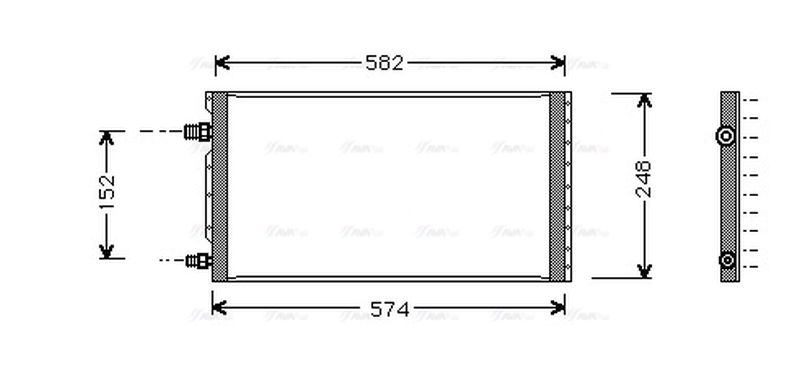 AVA Aircon Condenser UV5006
