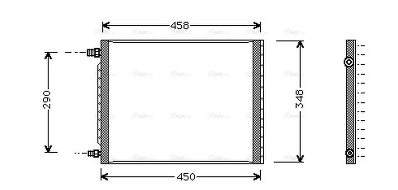 AVA Aircon Condenser UV5008