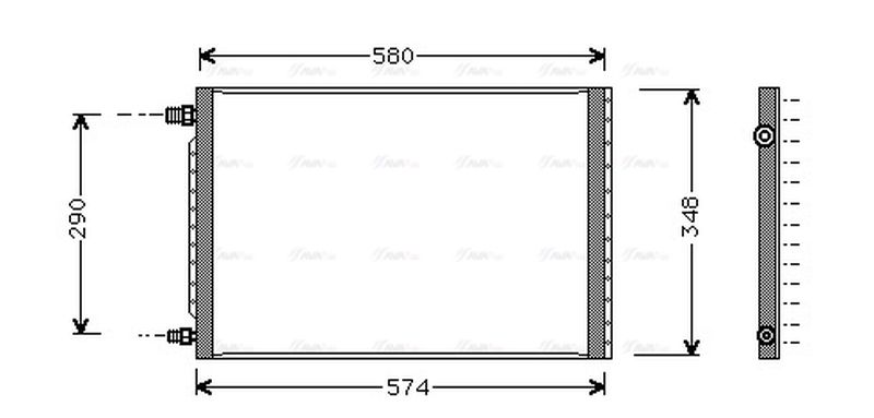 AVA Aircon Condenser UV5009