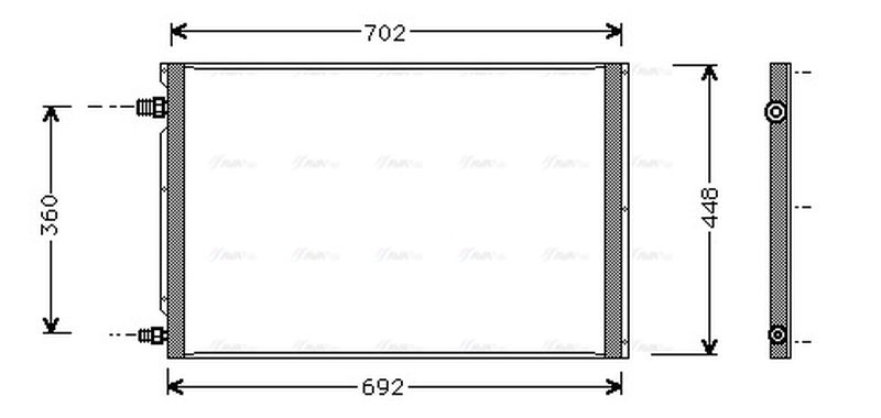 AVA Aircon Condenser UV5010