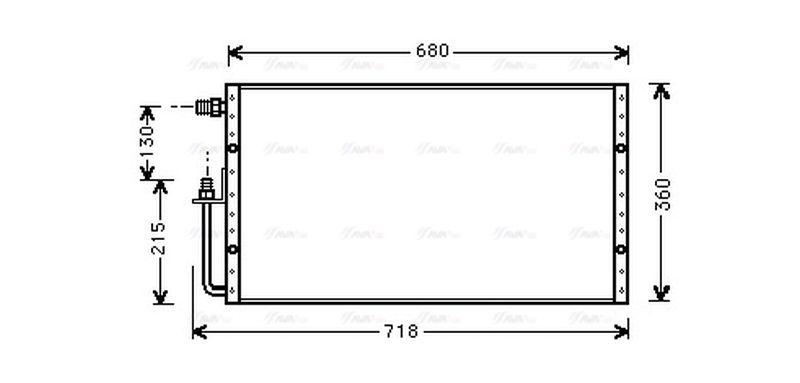 AVA Aircon Condenser UV5096