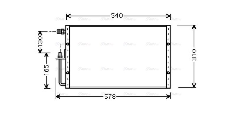 AVA Aircon Condenser UV5098