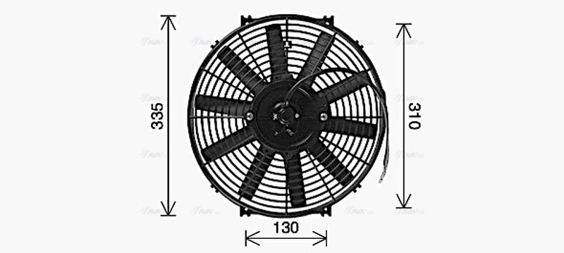 AVA Radiator Cooling Fan UV7508
