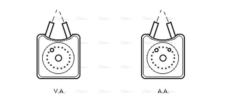AVA Oil Cooler VN3147
