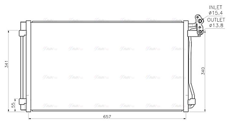 AVA Aircon Condenser VN5440D