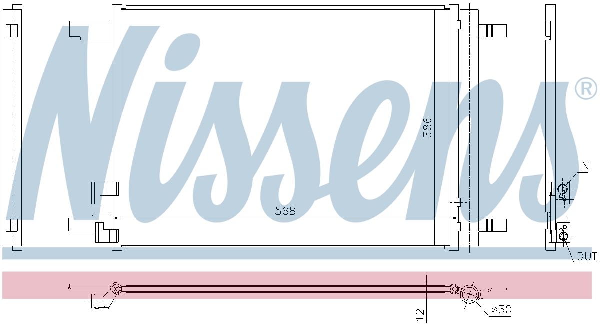 AVA Aircon Condenser VN5449D