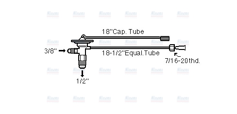 AVA Aircon Expansion valve AG1004