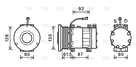 AVA Aircon Compressor AGAK003