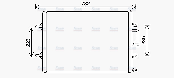 AVA Coolant Radiator AI2409