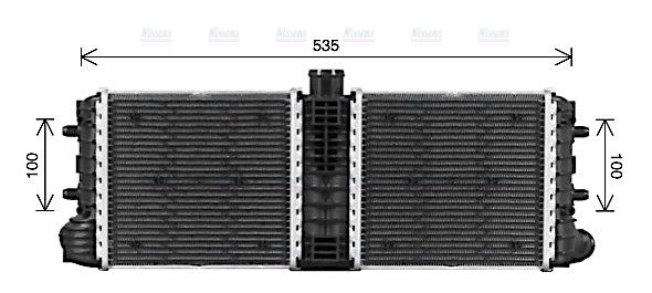 AVA Coolant Radiator AI2430