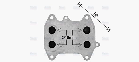 AVA Oil Cooler AI3451