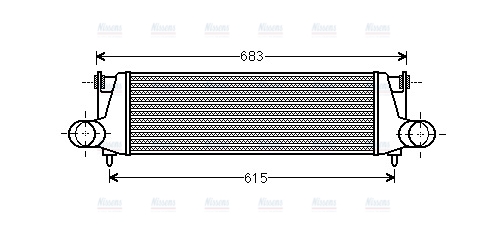 AVA Charge Air Intercooler AI4307