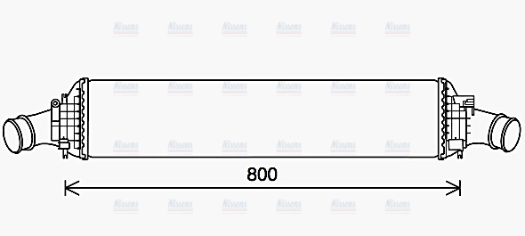 AVA Charge Air Intercooler AI4406