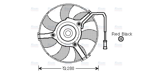 AVA Radiator Cooling Fan AI7504