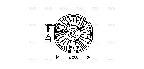 AVA Radiator Fan AI7511