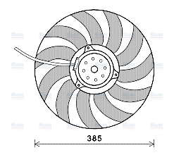 AVA Radiator Cooling Fan AI7514