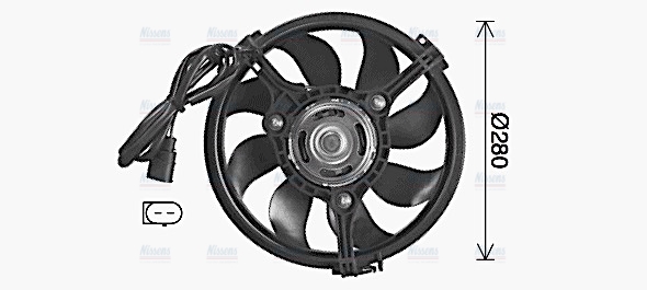 AVA Radiator Cooling Fan AI7520