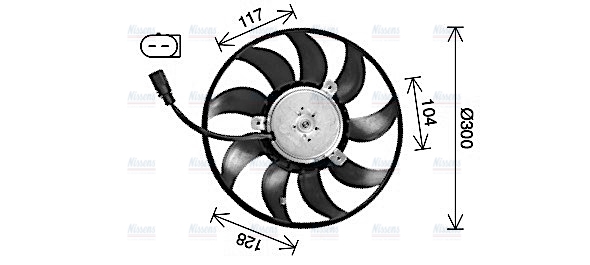 AVA Radiator Cooling Fan AI7528