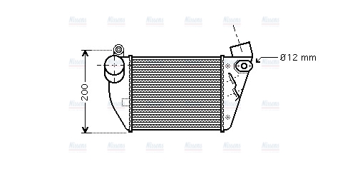 AVA Charge Air Intercooler AIA4224