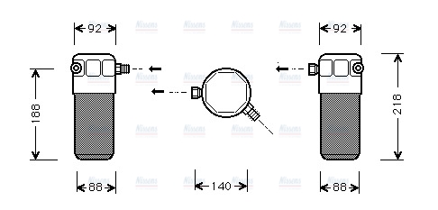 AVA Aircon Receiver Dryer Filter AID152