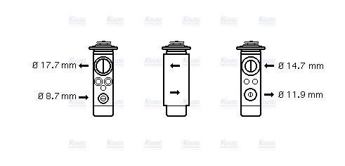 AVA Aircon Expansion Valve AL1024