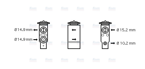AVA Aircon Expansion Valve AL1094