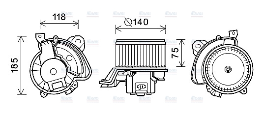 AVA Blower Fan AL8134