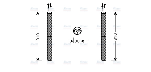 AVA Aircon Receiver Dryer Filter ALD098