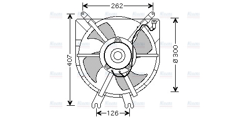 AVA Radiator Fan AU7503