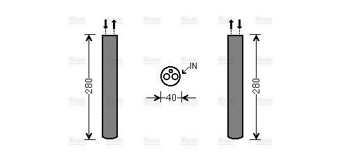AVA Aircon Receiver Dryer Filter AUD216
