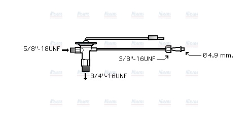 AVA Aircon Expansion Valve BW1358