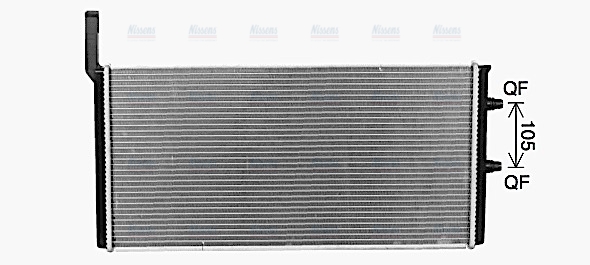 AVA Coolant Radiator BW2583