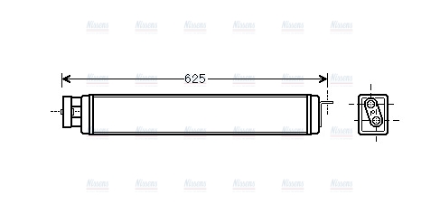 AVA Oil cooler BW3398