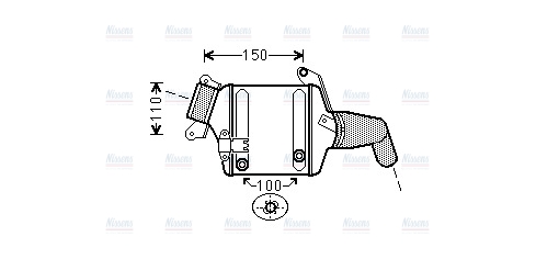 AVA Charge Air Intercooler BW4380