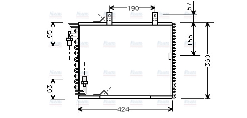 AVA Aircon Condenser BW5147
