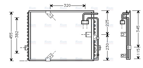 AVA Aircon Condenser BW5187