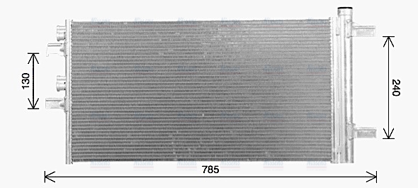 AVA Aircon Condenser BW5606D