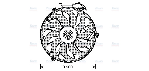 AVA Radiator Cooling Fan BW7507