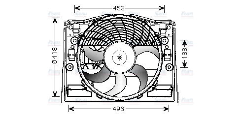 AVA Radiator Fan BW7514